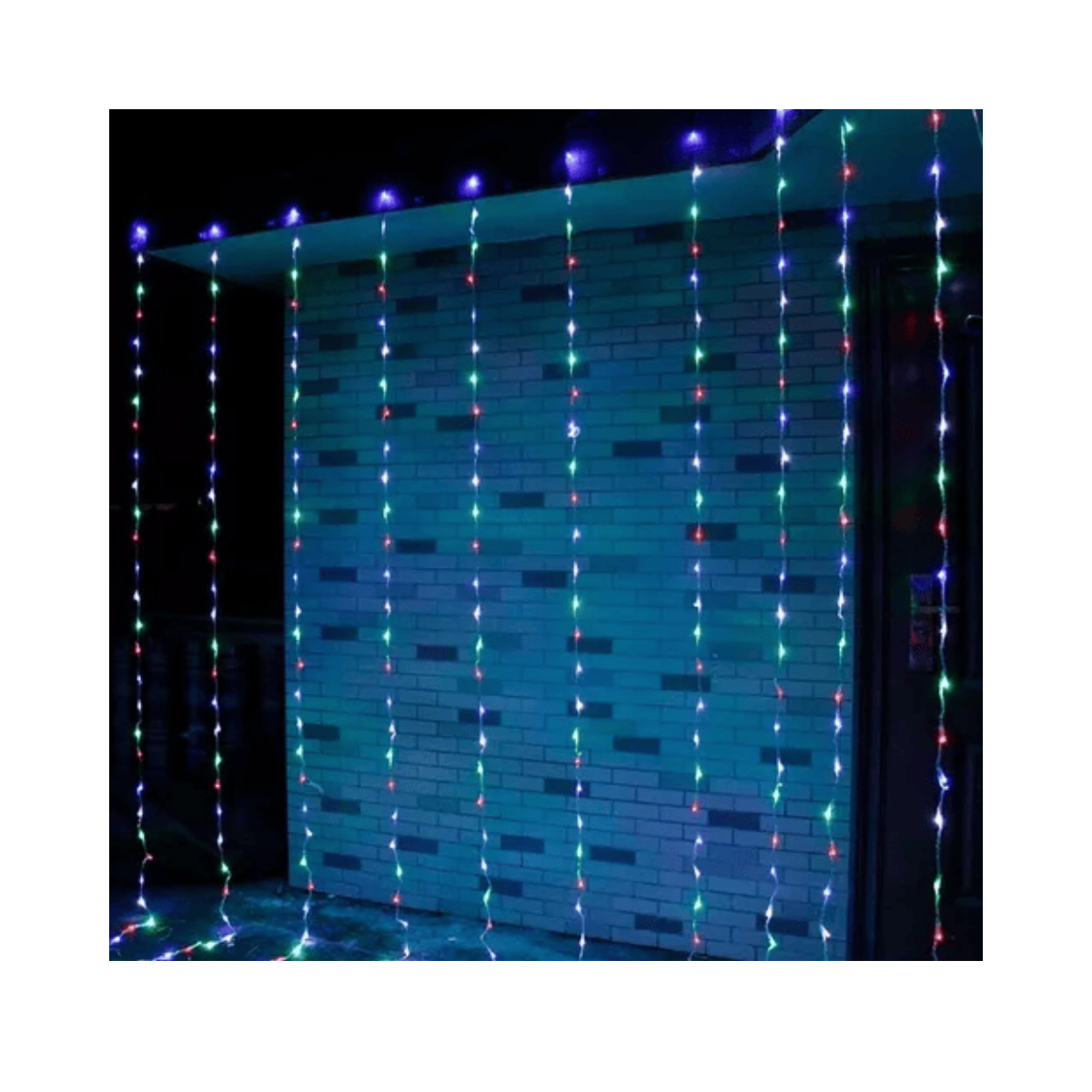 Luces de cortina de 4 colores 3x2 metros