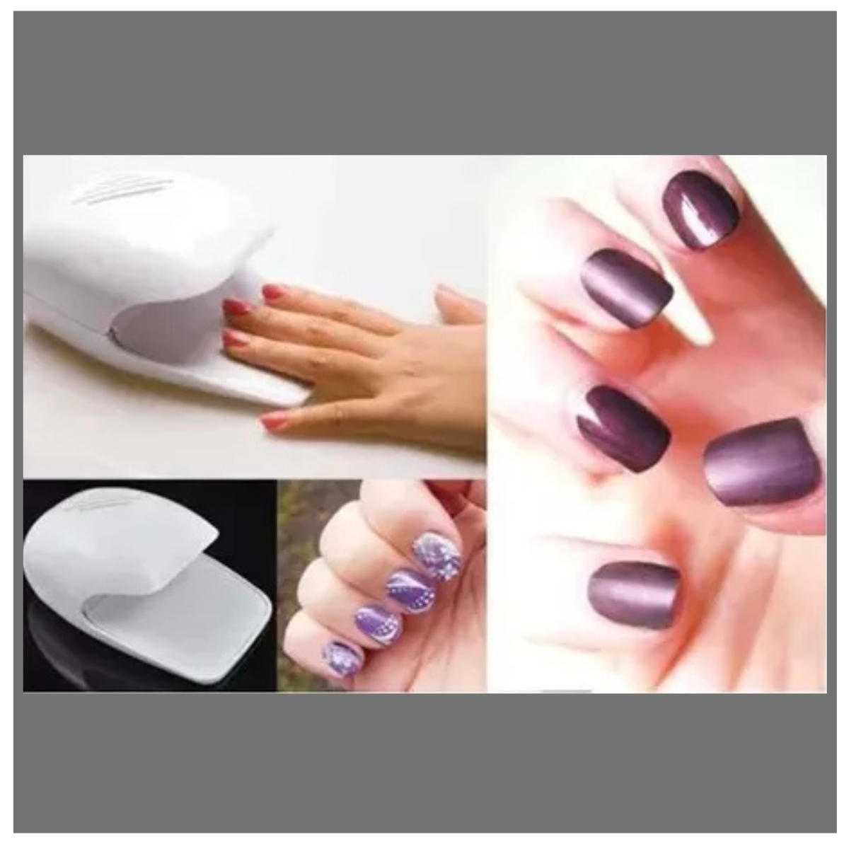 Set Mini Dremel + Lampara Para Manicure
